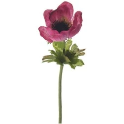 Artificial Anemones Pink 35cm - A018 JJ4