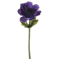 Artificial Anemones Purple 35cm - A021 JJ4