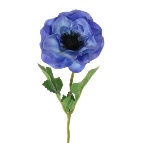 Artificial Anemones Blue 48cm - A067 HH4