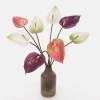 Large Artificial Anthurium Purple 90cm - A029 HH4