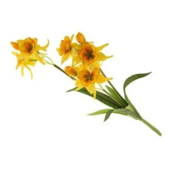 Artificial Aquilegia Yellow 52cm - C055 EE3