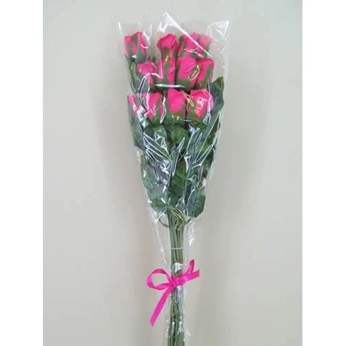 Silk Roses Bouquet Hot Pink 55cm - R010E BOX14