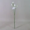 Artificial Sweet Peas Stem White 49cm - S065 U3