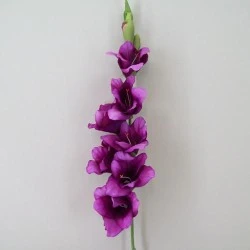 Artificial Gladiola Magenta Pink 96cm - G111 G1