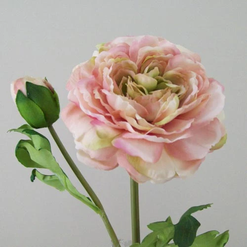 Artificial Ranunculus Vintage Peach 42cm - R132 P2