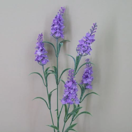 Artificial Silk Lavender Stem Lilac 72cm - L005 E3