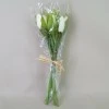 Artificial Tulips Bunch Cream 33cm - T033 O4