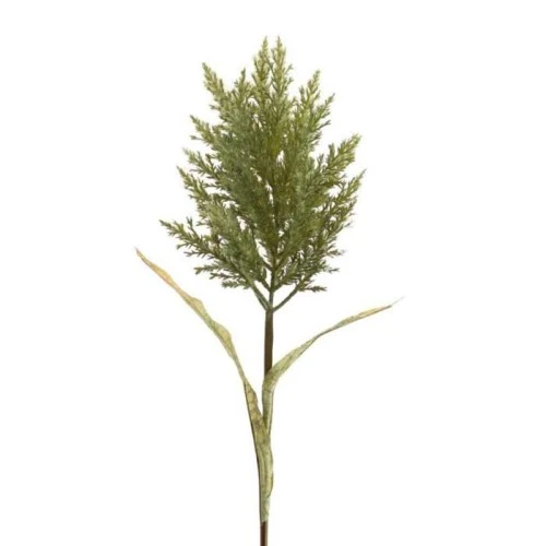 Artificial Pampas Olive Green 89cm | Faux Dried Flowers - A071 J1