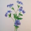 Artificial Astrantia Blue Purple Flowers 65cm - A107A A4
