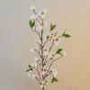 Artificial Orange Blossom Branch White Flowers 79cm - B060 