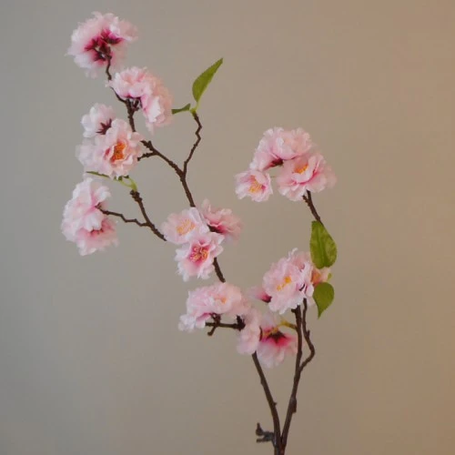 Artificial Cherry Blossom Branch Light Pink 75cm - B025 B4