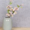 Artificial Cherry Blossom Branch Pale Pink Short Stem 48cm - B037 