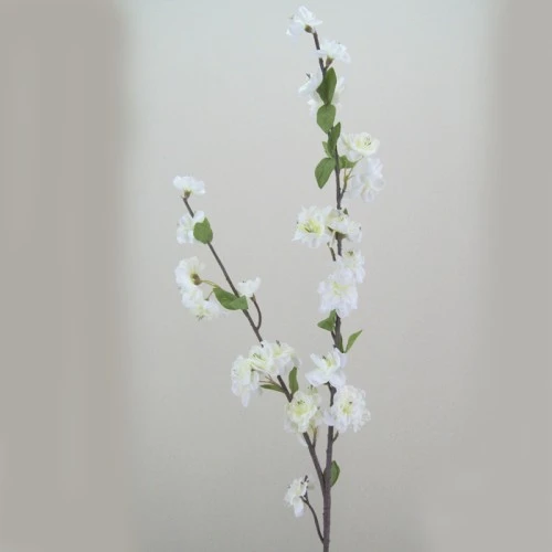 Artificial Cherry Blossom Branch White 89cm - B020 A3