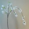 Weeping Cherry Blossom Branch White 123cm - B065 A1