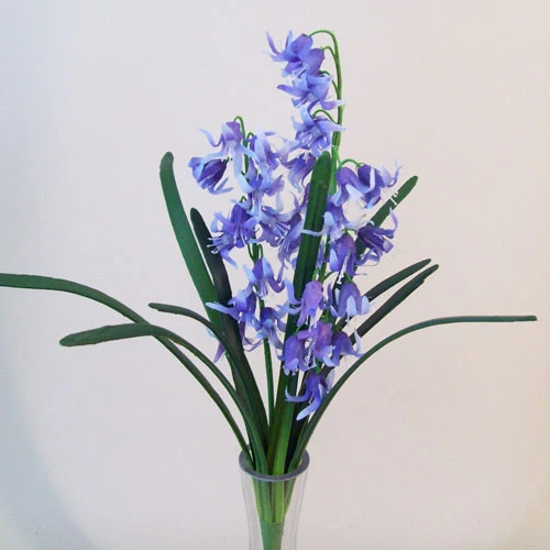 Artificial Bluebells Plant 35cm - B045 