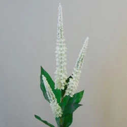 Artificial Buddleia Branch Cream 76cm - B063 A3