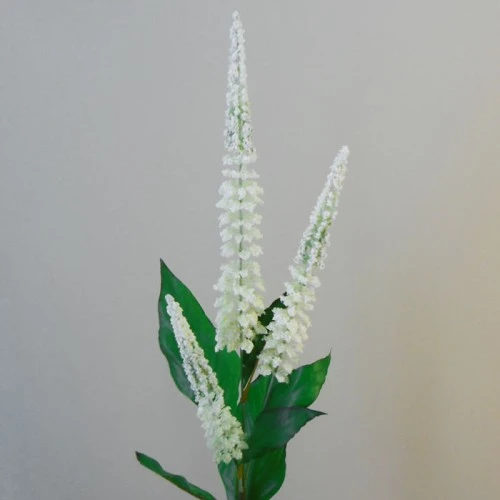 Artificial Buddleia Branch Cream 76cm - B063 A3