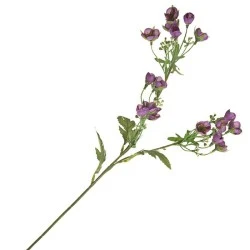 Artificial Buttercups Dark Pink 63cm - B080 B3