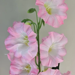 Artificial Campanula Bell Flowers Pink 87cm - C029 BB1