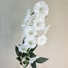 Artificial Campanula Bell Flowers White 87cm - C032 BB1