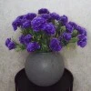 Fleur Artificial Carnations Bunch Purple 45cm - C253 C4