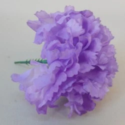 Short Stem Carnation Lavender Purple 9cm - C068 FF2