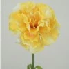 Silk Carnation Yellow 60cm - C048 D2