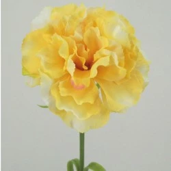 Silk Carnation Yellow 60cm - C048 D2