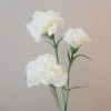 Artificial Spray Carnations Cream - C037 D4