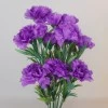 Fleur Artificial Carnations Bunch Purple - C256 J4