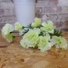 Fleur Artificial Carnations Bunch Green 45cm - C255 C3