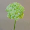 Mini Artificial Carnations on Short Stem Lime Green 31cm - C105 A3