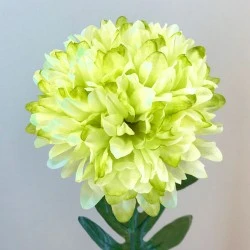 Pompom Chrysanthemum Lime Green 74cm - C248 B1