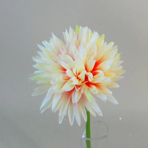Mini Artificial Chrysanthemums on Short Stem Cream Pink 24cm - C111 C2