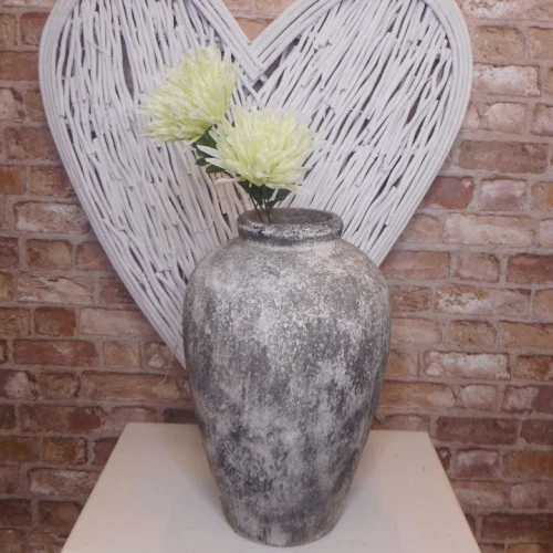 Artificial Spider Chrysanthemums Avocado Green 64cm - S135 S2