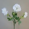 Artificial Spray Chrysanthemums White 78cm - C128