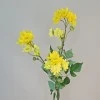 Artificial Spray Chrysanthemums Yellow 78cm - C127