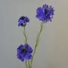 Artificial Meadow Cornflowers Blue 62cm - C147 