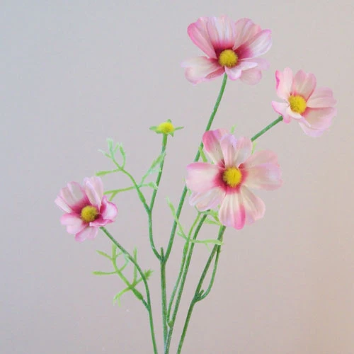 Artificial Cosmos Pink 60cm - C224 D3