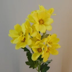 Artificial Cosmos Yellow 69cm - C100 B2