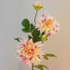 Artificial Dahlias Spray Pink Cream 102cm - D201 CC1