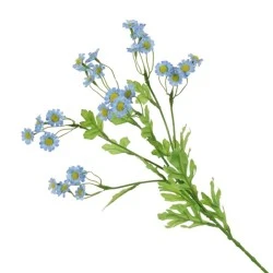 Artificial Daisy Stem Blue 55cm - D099 C3