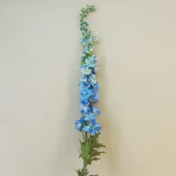 Artificial Delphiniums Gigante Light Blue 135cm - D008 EE1