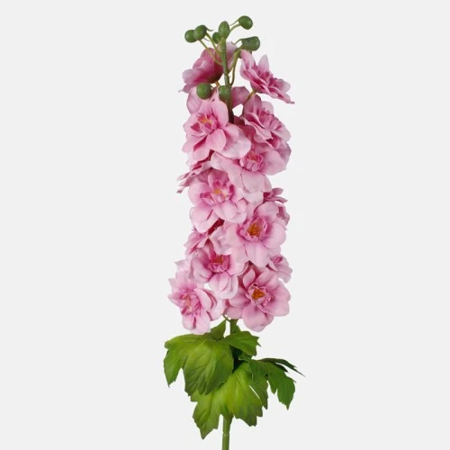 Artificial Larkspur Delphiniums Pink 78cm - D048 C1