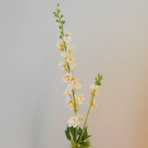 Artificial Meadow Delphiniums Peach 87cm - S032 P4