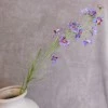Artificial Meadow Delphiniums Blue Purple Flowers 76cm - D154 D4
