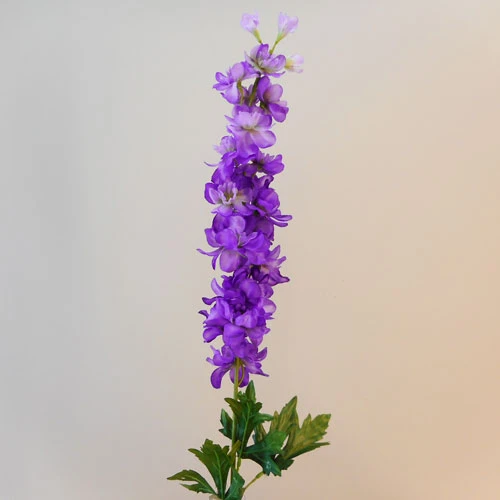 Luxury Purple Silk Delphinium or Larkspur 88cm - D051 B4