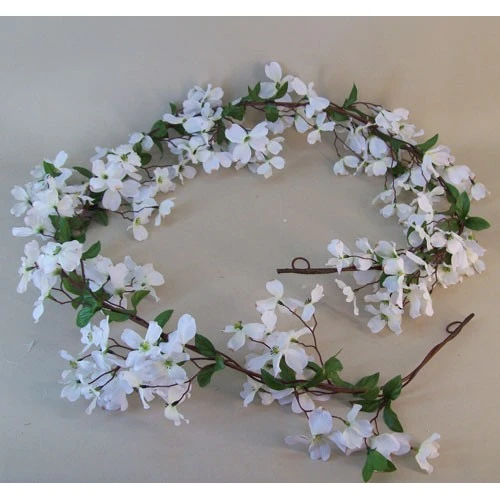 Artificial Dogwood Garlands 150cm - D116 II2