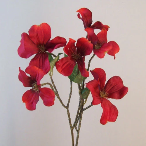 Artificial Dogwood Red 59cm - D150 G3