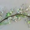 English Garden Flowers Garland Cream 90cm - MED012 BB3